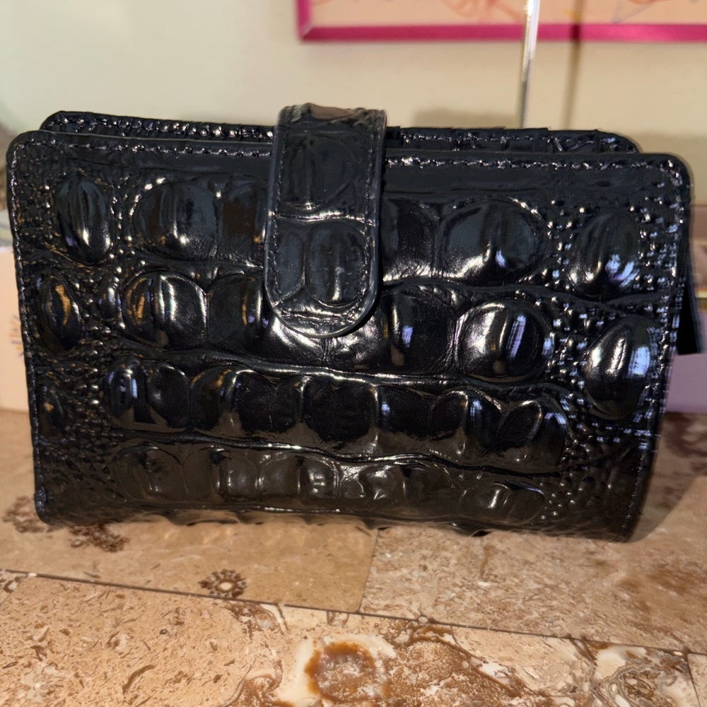 Black Melbourne Wallet-Brahmin - Picture 3 of 7